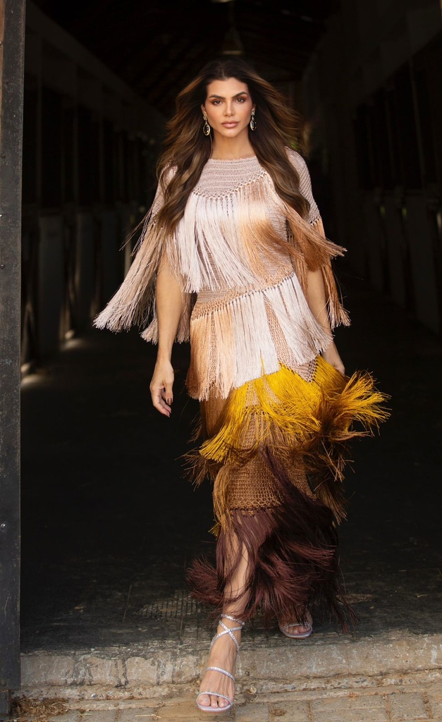 Vestido de Crochet VE498