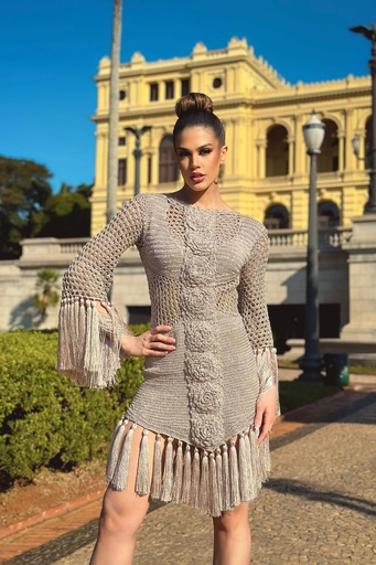 Vestido de Crochet VE398