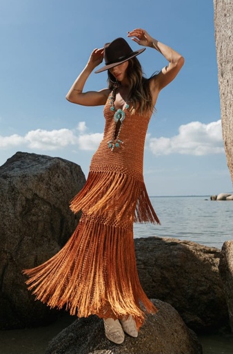 Vestido de Crochet VE484