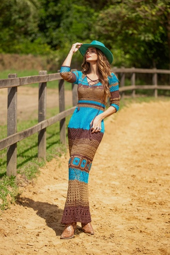 Vestido de Crochet VE483
