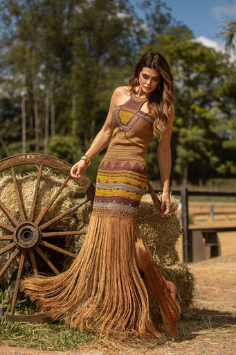 Vestido de Crochet VE502