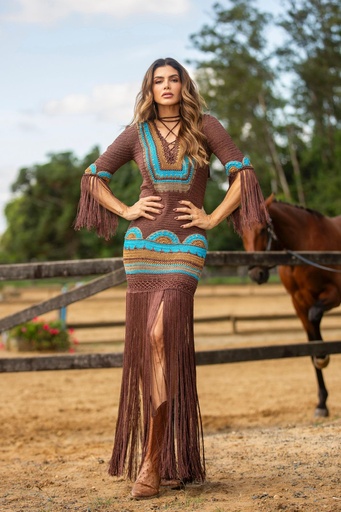 Vestido de Crochet VE499