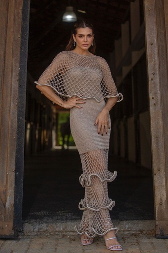 Vestido de Crochet CJ144